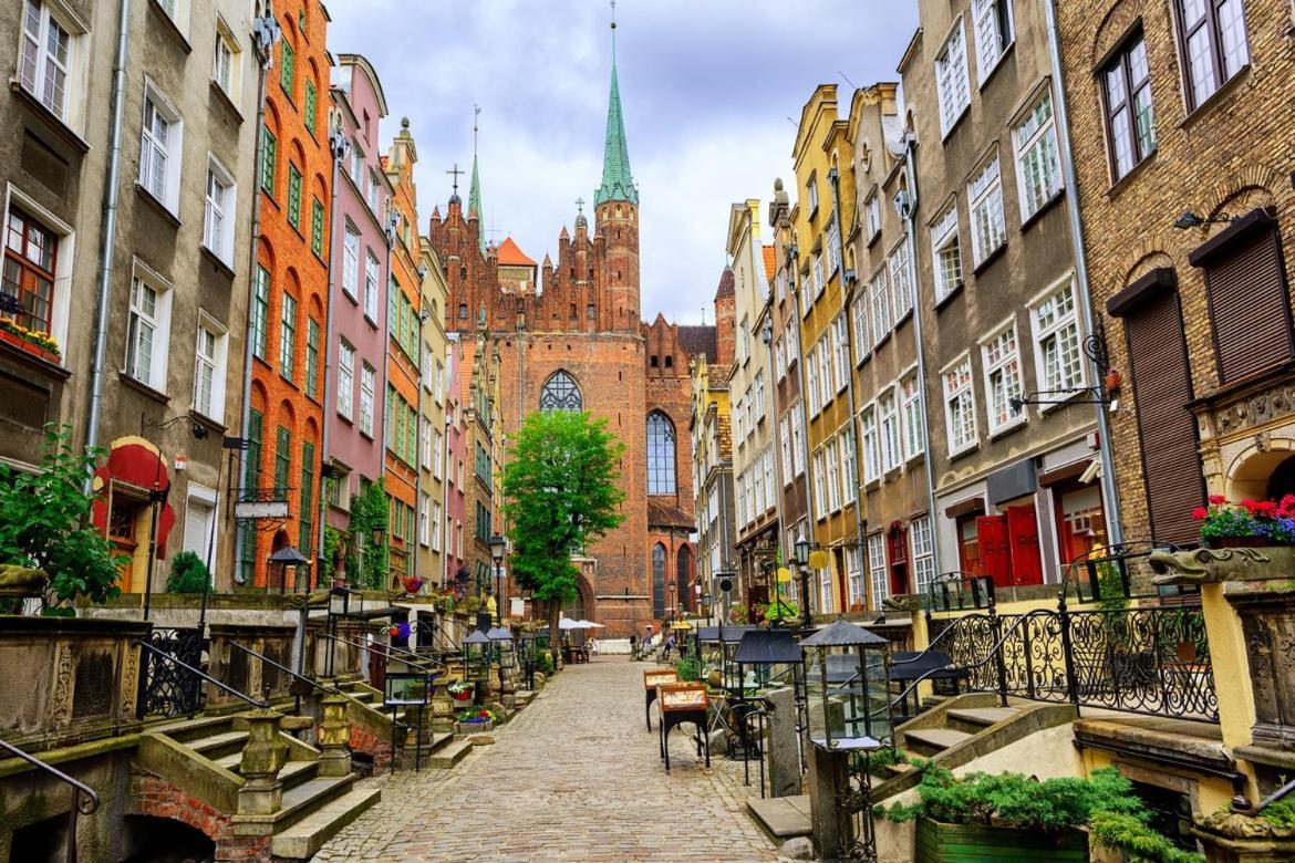 Swish Apartment -10 Min To Old Town Gdansk,Pkp & Shopping Mall Экстерьер фото